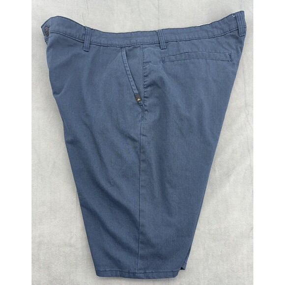 Quiksilver Shorts Mens 38 Blue Straight Fit Classic Chino Casual Walking Summer - Picture 4 of 12